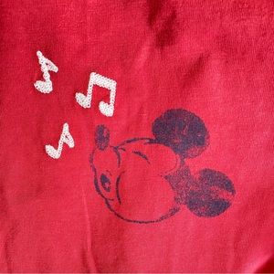 New Mickey Mouse red long sleeve shirt | Men Medium|